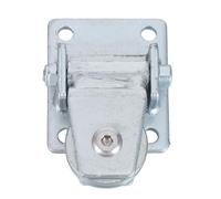 Healifty Heavy-Duty Wire Rope U-Shaped Fixed Pulley Steel Wire Lifting Roller Low-Noise Wall-Mounted Lifting Pulley for Industrial Rope Systems