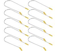 Healifty Hot Roller Clamp 16Pcs Stainless Steel 2.54Cm Pins for Heated Hair Rollers Professional and Home Use Curling Tools
