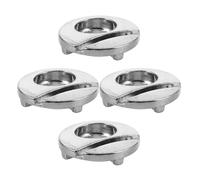 Healifty Inline Skate Mushroom Pin Replacement Screws 1 Set Silver Aluminium Alloy for DIY Speed Skating Shoes Maintenance and Roller Skate Repair