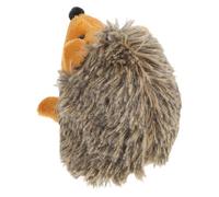 Healifty Interactive Plush Hedgehog Dog Toy for Small Puppies and Aggressive Chewers, Sturdy Orange Chew Toy that Promotes Natural Instincts and Cleans Teeth, for Teething and Playtime