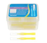 Healifty Interdental Brushes 40 Pcs Tooth Cleaning Tools for Effective Plaque Removal Between Teeth Oral Care Dental Floss Brush for Gum Health and Cavity Prevention