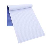 Healifty Inventory Management Log Book Blue Paper Notebook with Detailed Log Sheets Sl esign for Office and Warehouse Use