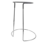 Healifty Iron Stemware Decanter Bracket Rack for Kitchen Smooth Polished Goblet Rack with Double Arc Design Space Saving Desktop Wine Decanter Dryer Stand Practical Wine Holder Organizer