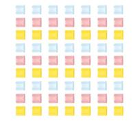 Healifty Irregular Glass Mosaic Tiles with Assorted Colours 300pcs for Crafts Making and Sturdy Material, Convenient to Use Art Craft Mosaics Pieces for Home and Park Decoration