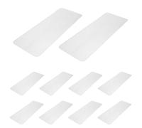 Healifty Keyboard 15.6 Inch Silicone Cover 10pcs Laptop Keyboard Protector Skin Silicone Dustproof Washable Cover Home Dorm Use