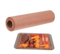 Healifty Kraft Butcher Paper Non Stick Parchment for BBQ Grilling and Smoking Meat Multipurpose Food Wrapping Paper for Air Fryer Baking and Meat Packaging Easy to Cut and Portable