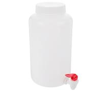 Healifty Lab Dispensing Jug Spigot Water Jug Plastic Reagent Bottle 2500 Ml Leakproof Cap Lightweight Laboratory Use for Professionals