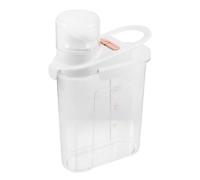 Healifty Laundry Powder Storage Box Plastic Detergent Container 2000ml Large Capacity with Dispensing Lotion Feature for Dormitory and Restaurant Use