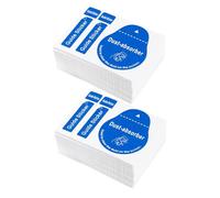 Healifty LCD Screen Dust Removal Stickers Phone Screen Cleaning Stickers for Smart Phones Computers Lcds Remove Dust Remove Dirt Portable Blue 200Pcs