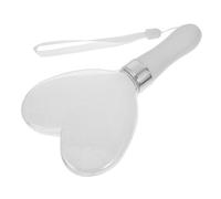 Healifty LED Concert Light Stick Heart-shaped Cheer Wand Portable Lightweight Luminous Glow Stick for Parties Festivals and Sports Events Fans Support Essential