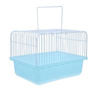 Healifty Lightweight Birdcage Portable Bird Travel Cage Multi Functional Portable Design Abs 9.04x6.60x6.56in Home Use Parrots Lovebirds