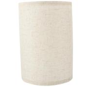 Healifty Linen Cloth Lampshade Replacement for Table and Floor Lamps Removable Rustic Drum Lamp Shade for Bedside Lighting