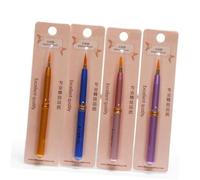 Healifty Lip Liner Brush Set with Synthetic Fiber 3pcs Multi-function Cosmetic Makeup Brushes and Metal Handles Random Color for in Beauty Salon