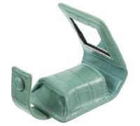 Healifty Lipstick Bag Cosmetic Bag Small Pouch Mirror for Makeup Storage Compartments Lipstick Case Mirror