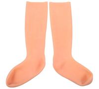 Healifty Long Moisturizing Socks 1 Pair Soft Gel Socks for Women Full-Foot Exfoliating and Rejuvenating Function for Cracked Heels