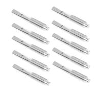 Healifty Lyre Harp Tuning Pegs 40.5x5mm Professional Lyre String Nails 10pcs Replacement Pegs Accessories and Musical Instrument Parts
