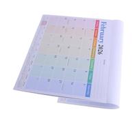 Healifty Magnetic Fridge Calendar Planner January to June Large Date Blocks for Family Organization Easy Update Monthly Planner with Colorful Design for Home and Office