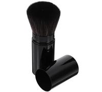 Healifty Makeup Brush Retractable Large Powder Brush Metal Tube Portable Tool for Cheeks and-The-Go Use