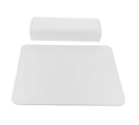 Healifty Manicure Hand Pillow Fake Leather Arm Rest Pillow Non-slip Table Mat for Home Salon Nail Art