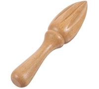 Healifty Manual Beech Wood Lemon Squeezer Citrus with Comfort Grip Handle Acid Resistant Kitchen Juicer for Fresh Fruit Juice Extraction Handheld Press Tool for Easy Use and Cleaning