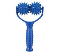 Healifty Manual Massage Roller Stick Handheld Massager for Back Neck Arms Legs 7.87 Inch Portable Body Muscle Relief Tool for Home and Travel