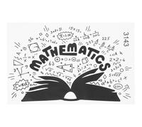 Healifty Mathematics Theme Wall Decal Math Formula Wall Sticker Practical PVC Wall Decal for Classroom and Bedroom Wall Decor