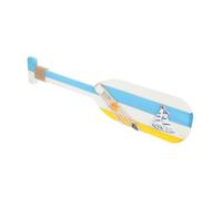 Healifty Mediterranean Wooden Oar Wall Hanging Pendant Nautical Decor for Coastal Home and Tabletop Authentic Handcrafted Wooden Paddle Accent for Living Bedroom Bathroom