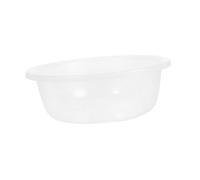 Healifty Medium Plastic Foot Bath Basin Tub for Soaking Feet and Baby Bottle Washing, Lightweight Boys and Girls Wash Basin for Home Bathroom Use
