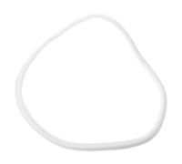 Healifty Men Arab Headband 57Cm Silver Turban Rope Head Wrap for Saudi Arabian Cultural and Ethnic Celebrations