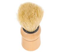 Healifty Men Beard Brush with Wood Handle, Boar Bristle Shaving Cream Brush for Manual Shaving and Mustache Grooming, Salon Quality Beard Groom Tool for Men’s Facial Hair Care