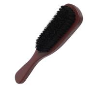 Healifty Men Hair Brush with Natural Boar Bristles Wooden Handle Detangling and Beard Grooming Comb for Smooth Hair and Comfortable Scalp Care