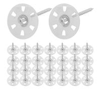 Healifty Metal Foam Board Fasteners and Provides Structural Stability with 0.58cm Washer Hole Diameter, Reduces Stress Points for Exhibition Stands and Partition Setups on Tile Backer