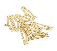 Healifty Metal Medal Holder Buckle Ribbon 10Pcs for Runner Medal Display and Trophy Shelf Accessory