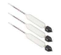 Healifty Milk quality meter Milk analysis meter 3pcs 15-45 Cow and Goat Milk Hydrometer Analyzer for Laboratory