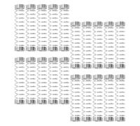 Healifty Mini Compression Spring, Stainless Steel Pen Repair Spring, 60pcs Click Pen Spring, Stable Press and Return Force, for Ballpoint Pen, Student Notebooks