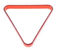 Healifty Mini Pool Balls Rack Red Triangle Pool Table Accessory for Home Game and Pub Portable Billiard Balls Holder Suitable for Mini Table Billiard Games and All Ages