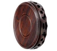 Healifty Mini Wooden Plant Riser Stand Statue Display Stand Mini Wooden Base Rustic Style Wood with Fine Workmanship Longtime Use Assorted Color for Coffee Shop Bar