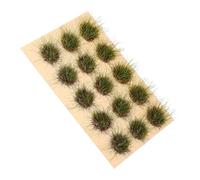 Healifty Miniature Grass Cluster 10mm Simulated Nordic Wild Grass Model DIY Landscape Scenery Ornament for Model Trains and Hobby Craft