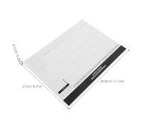 Healifty Monthly Planner Blank Habit Tracker A4 Size Sturdy and Thick Paper Minimalist Monthly Layout Portable Design for Organizational Need and Personal Planner Tasks Suitable