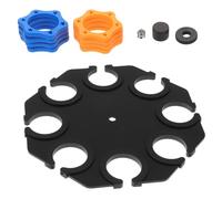 Healifty Multi-function Microphone Holder Base Boom Arm Shock Mount Design Storage Tray for Handheld Mics for Recording