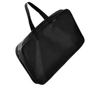 Healifty Music Stand Carrying Bag Portable and Oxford Cloth with for Black Convenient Multi-Function Design Reliable Storage Musicians and Music Accessories
