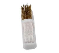 Healifty Nail Drill Bit Cleaning Brush Copper Wire Handheld Nail Art Cleaner Tool for Salon and Home Use Ergonomic Dust Removal Polishing Head Maintenance