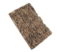 Healifty Natural Light Brown Tree Bark 30x20cm for Reptile Terrarium Climbing Habitat Decor, Lizard and Turtle Shelter with Realistic Vivarium Background for Snake and Amphibian Enclosures