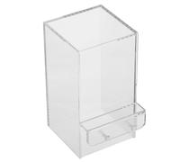 Healifty Negative Pressure Fish Tank Acrylic Mini Ornamental Betta Fish Aquarium with External Hanging Structure and Auto-refill Feature for Quick Setups and Cabinet Settings