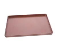 Healifty Non-Stick Carbon Steel Rectangle Baking Pan for Cakes Cookies Bread Multi-Functional Bakeware Tray Easy Clean Baking Supplies