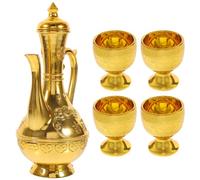 Healifty Offering Cup Buddhist Worship Cup Retro Design for Temple Home Decor Delicate Worship for Buddha Hall