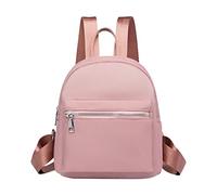 Healifty Oxford Cloth Backpack Stylish Mini Schoolbag for Students Travel Laptop Shoulders Bag Fashion Ladies