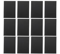Healifty Paper Notebook Simple Diary Book A5 Black with Kraft Cover 12 Pcs Easy to Carry and Safe to Use, Notepad for Travelers and Office Workers for Daily Scheduling and Drawing