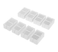Healifty Pet Water Fountain Filter Replacement Active Carbon Cartridge with Sponge Pad for Cat and Dog Drinking Fountain 10pcs Set Compatible with Pet Water Dispenser for Home Use