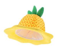 Healifty Pineapple Hat for Parties Fruit Headpiece for Halloween Christmas Cosplay Themed Events Unique Cartoon Design for All Ages
